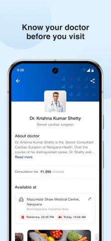NH Care — Consult a Doctor для Android — скриншот 3