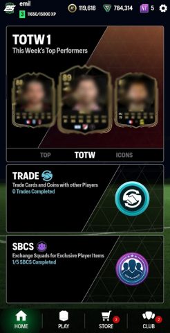 NT FUT 25 Draft + Pack Opener для Android — скриншот 1