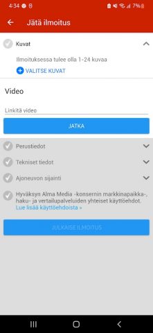 Nettimoto для Android — скриншот 4
