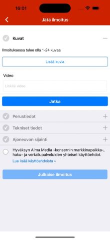 Nettimoto для iOS — скриншот 4