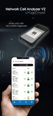 Network Cell Analyzer V2 для iOS — скриншот 1