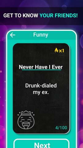 Never Have I Ever: Party Games для Android — скриншот 4