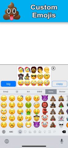 New Emoji — Extra Smileys для iOS — скриншот 2
