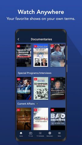Newsmax для Android — скриншот 2
