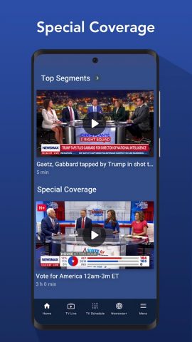 Newsmax для Android — скриншот 5