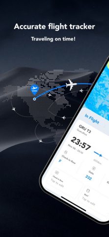 NextFly-Precise Flight Tracker для iOS — скриншот 1