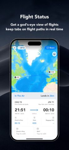NextFly-Precise Flight Tracker для iOS — скриншот 3