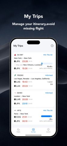 NextFly-Precise Flight Tracker для iOS — скриншот 5