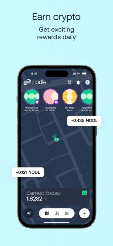 Nodle Cash Wallet: Earn Crypto для iOS — скриншот 4