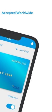 Noupia: Virtual Card для iOS — скриншот 3
