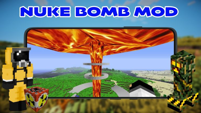 Nuke Bomb Mod For Minecraft PE для Android — скриншот 2