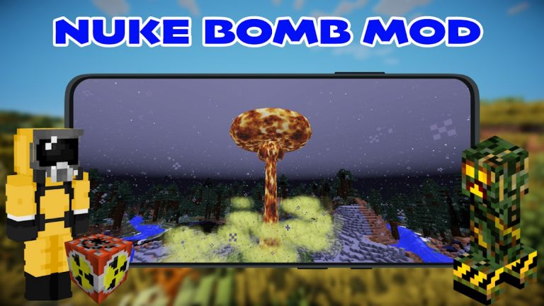 Nuke Bomb Mod For Minecraft PE для Android — скриншот 4