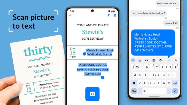 OCR Text Scanner : IMG to TEXT для Android — скриншот 2