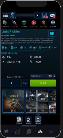 OGame для iOS — скриншот 3