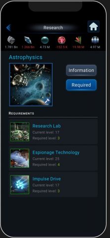 OGame для iOS — скриншот 4