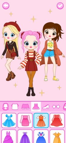 Одевалки — Игры для Девочек• для iOS — скриншот 1