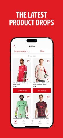 Official Liverpool FC Store для iOS — скриншот 2