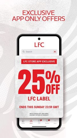 Official Liverpool FC Store для Android — скриншот 2