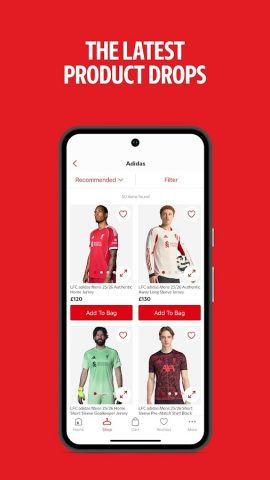 Official Liverpool FC Store для Android — скриншот 3