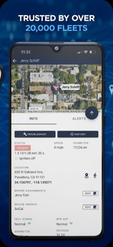 One Step GPS: Live Tracking для Android — скриншот 3