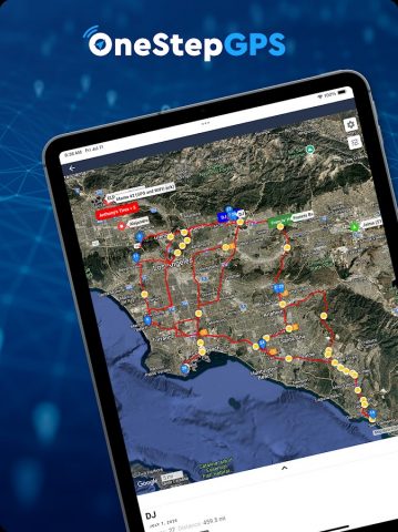 One Step GPS: Live Tracking для Android — скриншот 4