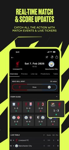 OneFootball: Football Scores для iOS — скриншот 3