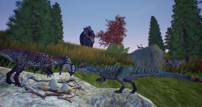 Онлайн Динозавр: Симулятор 3D для Android — скриншот 1