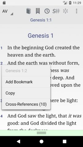 Online Bible для Android — скриншот 2