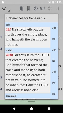 Online Bible для Android — скриншот 3