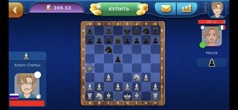Online Шахматы LiveGames для iOS — скриншот 3