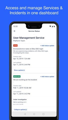 Opsgenie для Android — скриншот 4
