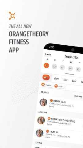 Orangetheory для Android — скриншот 1