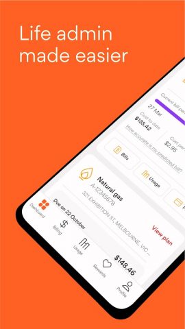 Origin Energy Gas Internet LPG для Android — скриншот 1