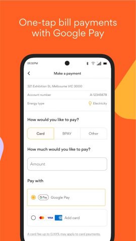 Origin Energy Gas Internet LPG для Android — скриншот 3