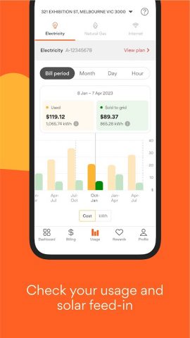 Origin Energy Gas Internet LPG для Android — скриншот 4