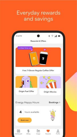 Origin Energy Gas Internet LPG для Android — скриншот 5