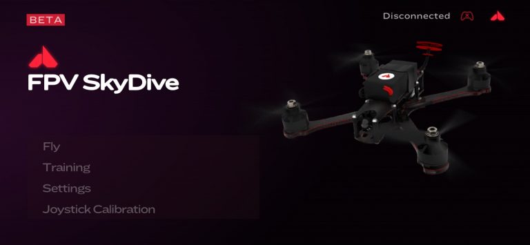 Orqa FPV.SkyDive для iOS — скриншот 1