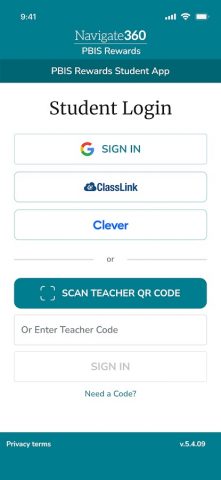 PBIS Rewards Student для Android — скриншот 1