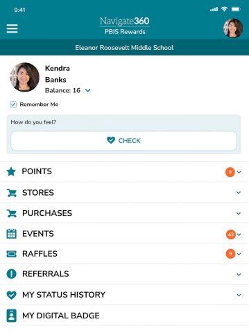 PBIS Rewards Student для Android — скриншот 5