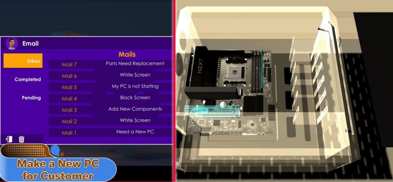 PC Building Simulator 3D для iOS — скриншот 3