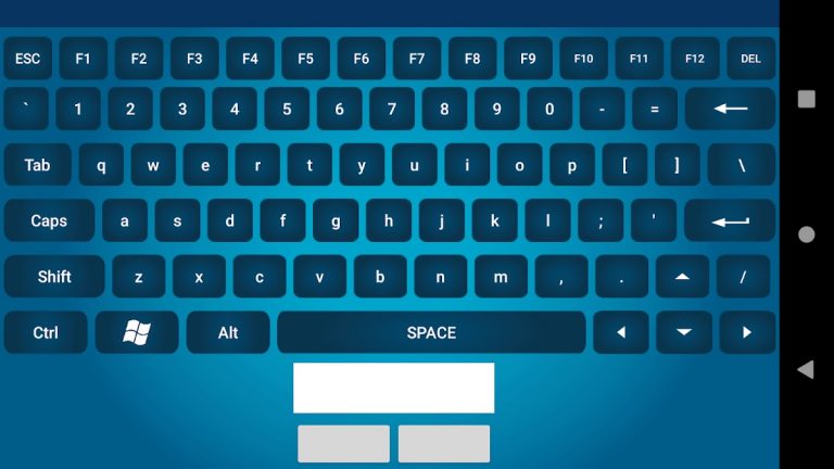 PC Keyboard/Mouse WiFi & Blue. для Android — скриншот 1