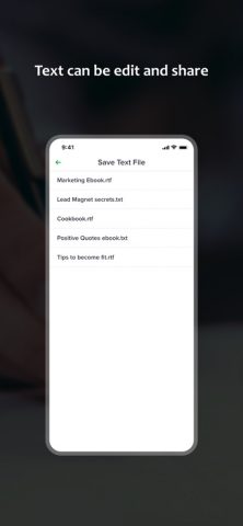 PDF to TEXT Converter Pro для iOS — скриншот 4