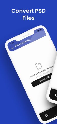 PSD Конвертер, PSD в PNG для iOS — скриншот 1