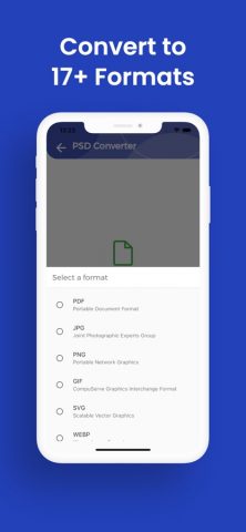 PSD Конвертер, PSD в PNG для iOS — скриншот 3