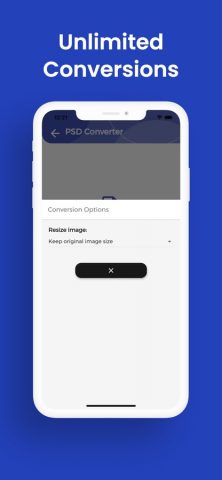 PSD Конвертер, PSD в PNG для iOS — скриншот 5