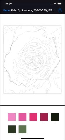 Paint by Numbers Creator для iOS — скриншот 4