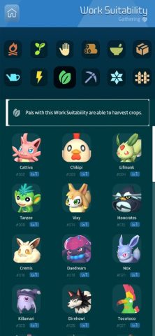 Palworld — Pals Guide для iOS — скриншот 1