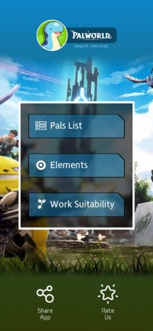Palworld — Pals Guide для iOS — скриншот 3