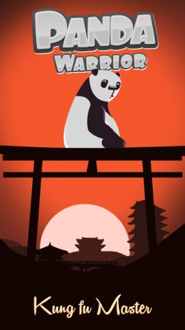 Panda Warrior — Kungfu Samurai для iOS — скриншот 1