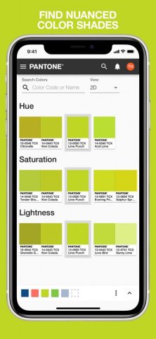 Pantone Connect для iOS — скриншот 1